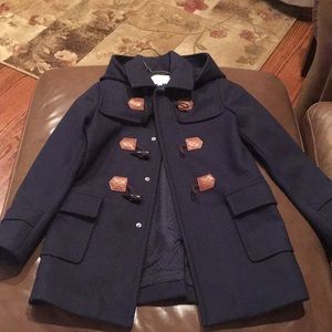 Navy Boys Gucci Pea Coat